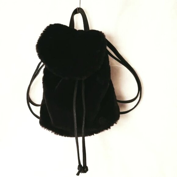 No Brand Handbags - Faux Fur Backpack NWOT